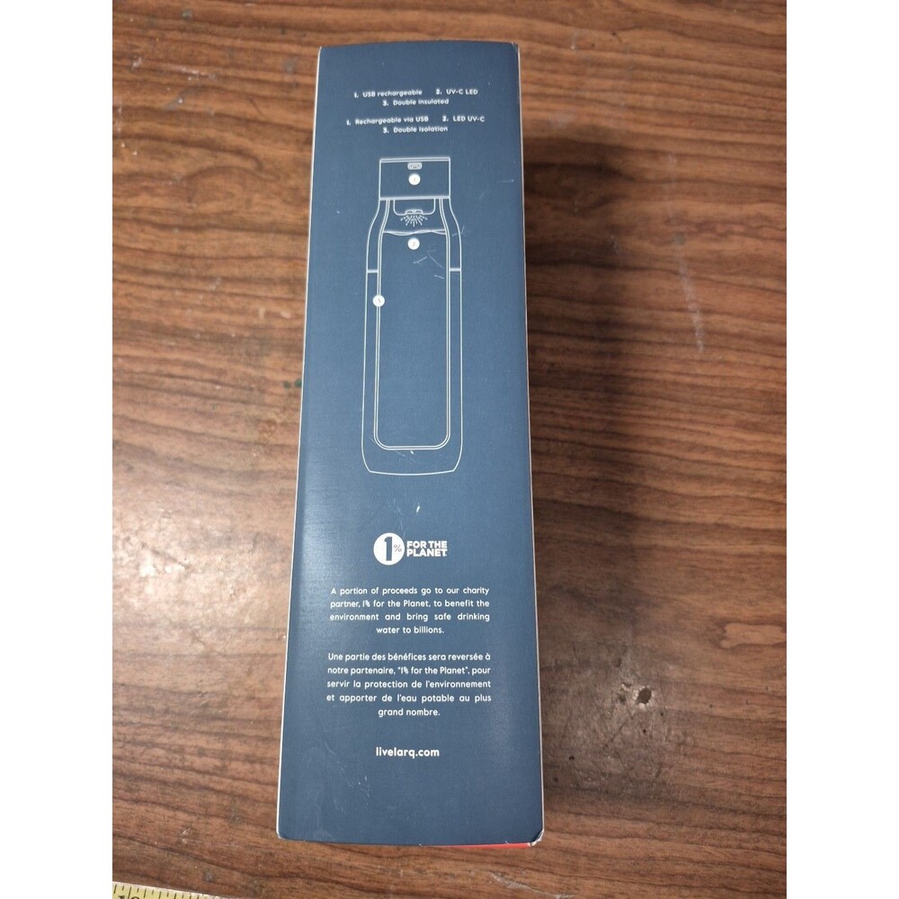 LARQ Self-Cleaning Water Bottle - Navy - Picture 2 of 6
